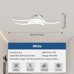 lampe led blanc minimaliste moderne éclairage intérieur salon chambre coucher