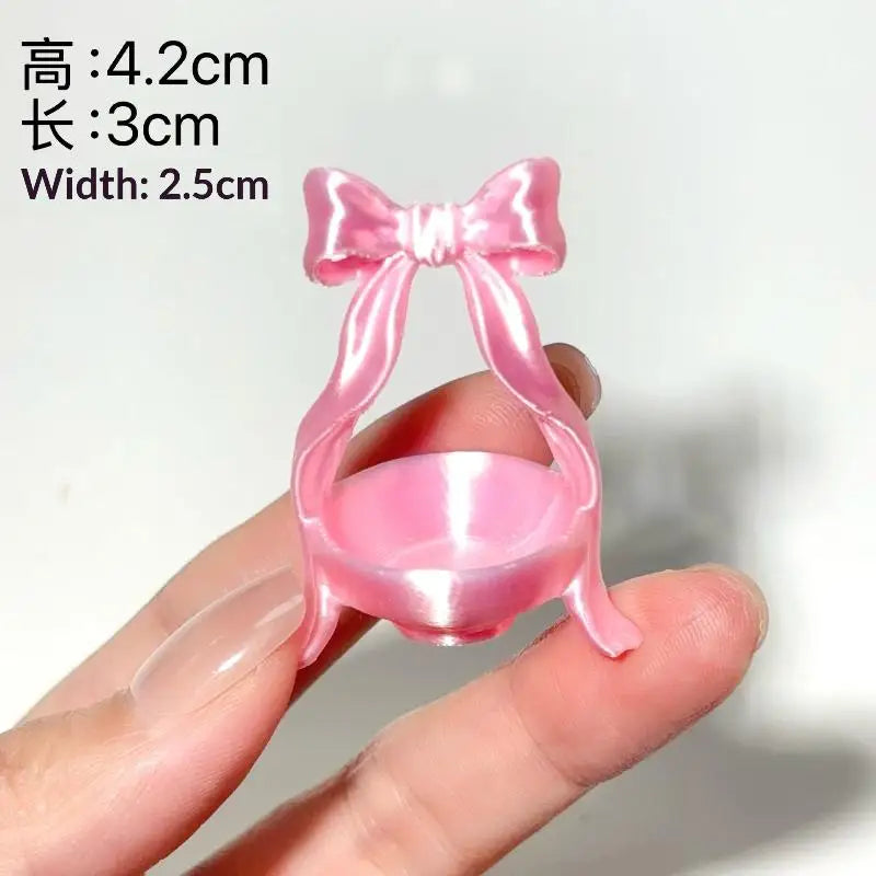 contenants cosmétiques rose satinés compartiments décoratifs féminins geome erotique tric