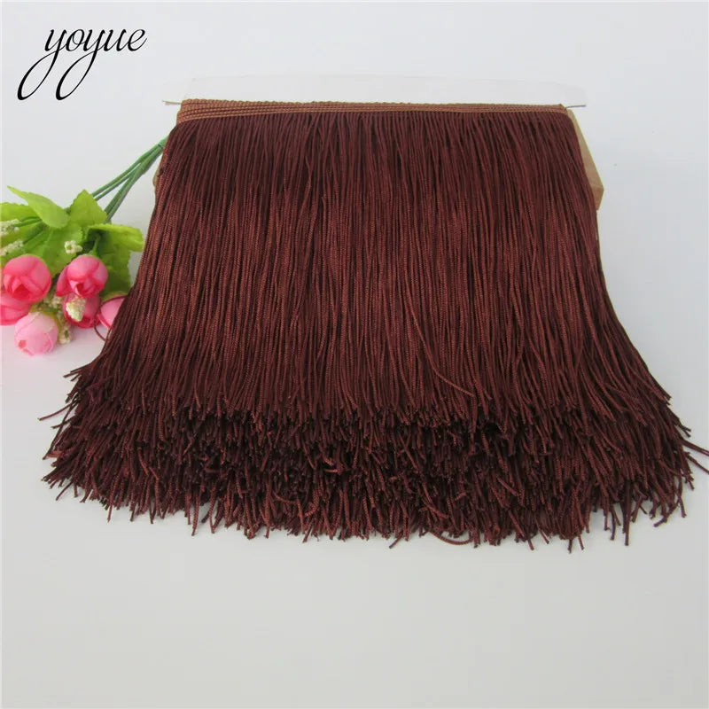 franges polyester dentelle rouge noir vert marron violet blanc rose moderne