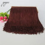 franges polyester dentelle rouge noir vert marron violet blanc rose moderne