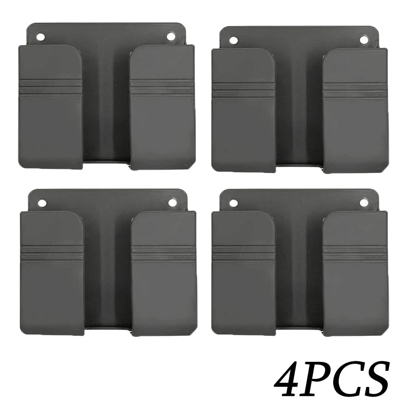 support mural smartphone adhésif blanc noir respectueux environnement moderne multifonctionnable rangement télécommande