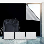 store rouleau noir opacité moderne 150x300cm adhésif rubans adhésifs sac rangement