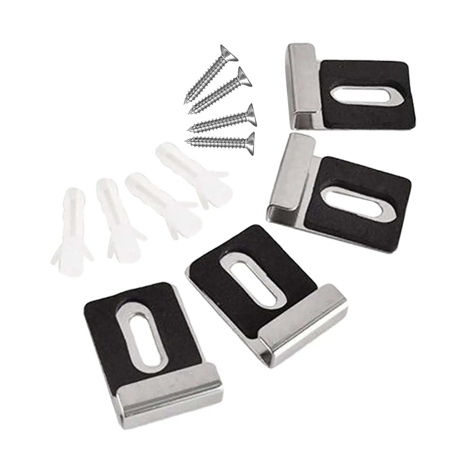 Clips de fixation murale pour miroir sans cadre vue de près