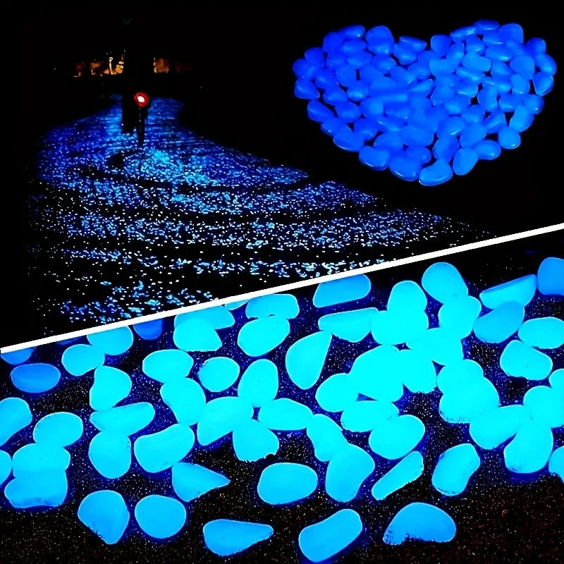 luminescentes bleu vert rose jaune modernes décoratives 500pcs 100pcs translucentes ovales