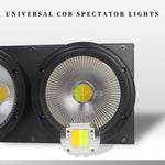 ampoule led cob 100w 200w blanc chaud froid grille led aluminium scène dj moderne