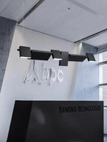 suspension lumineuse moderne led noir minimaliste 4000k 6000k 3000k