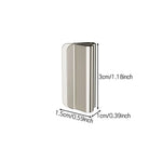 clips rideau magnétiques argentés modernes résistants rouille polyester coton finition blanche fixations puissantes sans