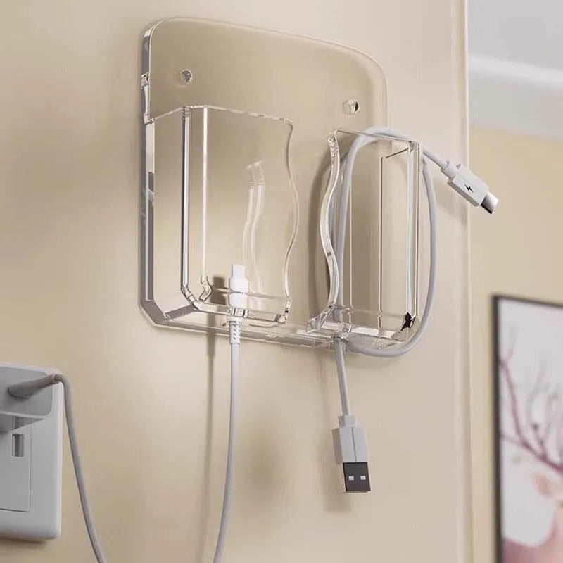 support mural moderne transparent chargeur téléphone rechargeable respectueux environnement utilisation multiple