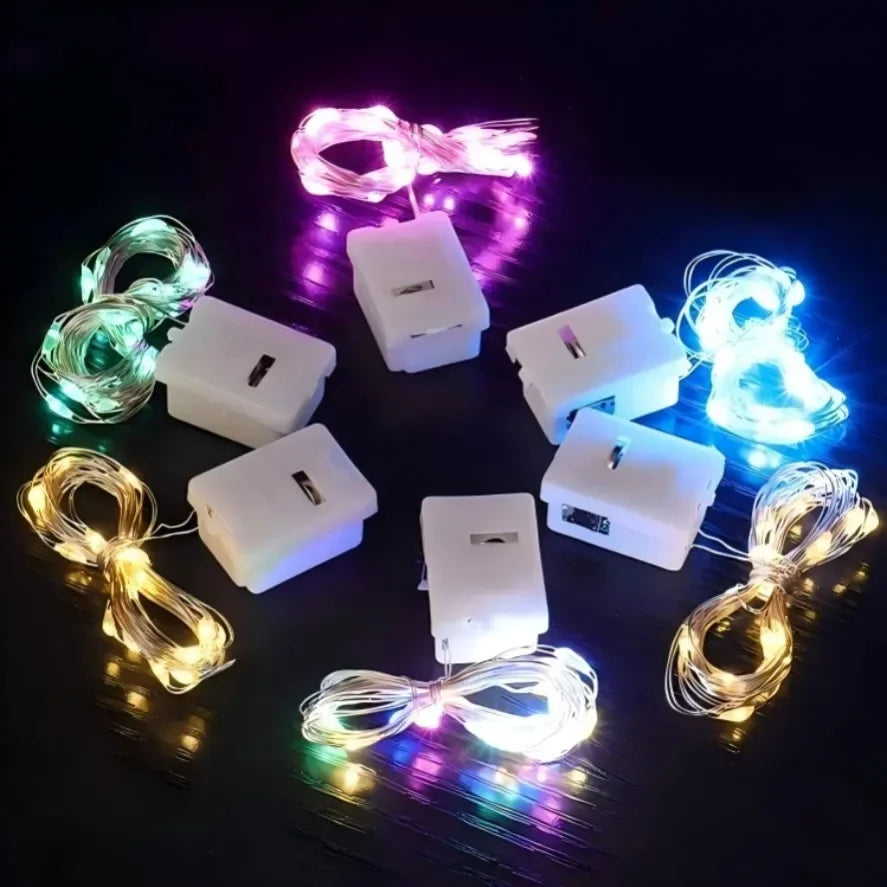 guirlande lumineuse led blanc multicolore 20 pièces interrupteur clips modernes