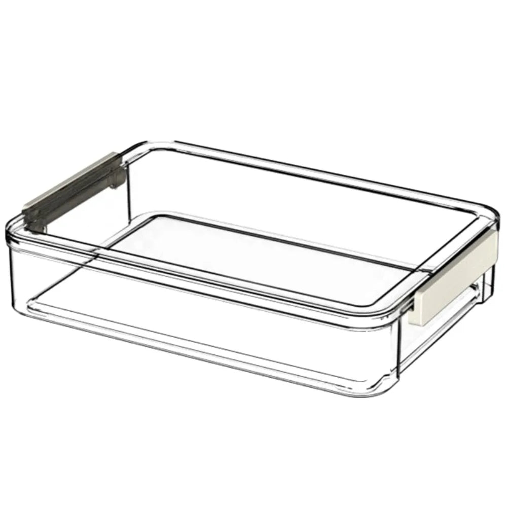 boîte rangement transparente 60 compartiments 221 autocollants moderne poignée clips imperméable plastique respectueux environnement