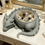 porte bijoux dragon éclaté blanc noir rouge gris jaune fantaisie articulé