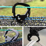 clips suspension noir modernes fixations extensibles protection solaire agricole accessoires robustes