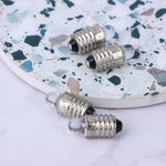 ampoules led argent noir violet translucides modernes compactes rechargeables blanc chaud blanc