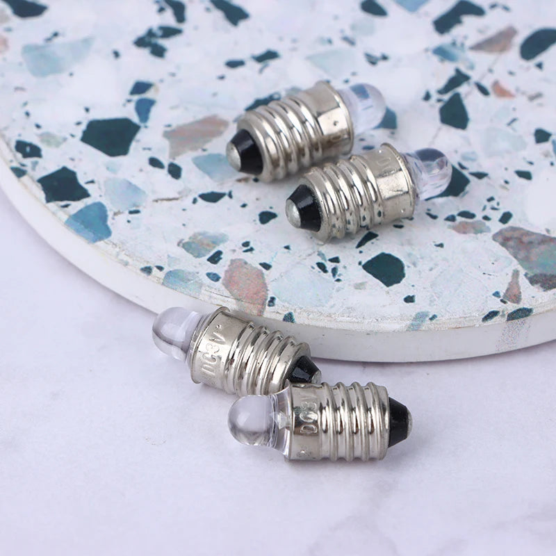 ampoules led argent noir violet translucides modernes compactes rechargeables blanc chaud blanc