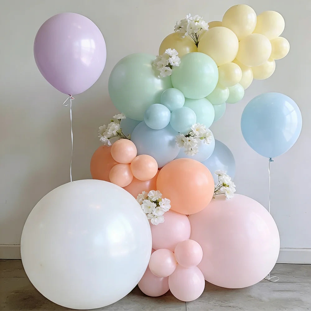 Ballon blanc latex pour mariage