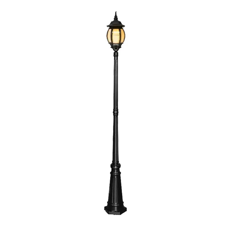 lampe rue industrielle ip65 bronze noir éclairage public led finition métallique classique vintage haute