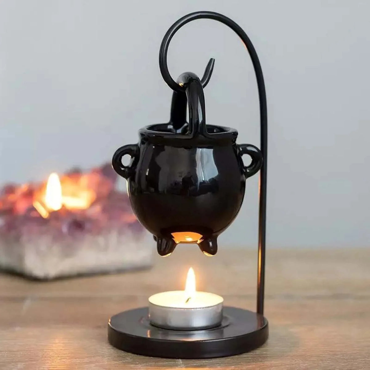 diffuseur huiles essentielles céramique moderne bol blanc poignée bougie parfumée salon minimaliste