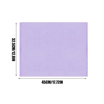 tapis table jetables rose violet blanc gaufrés salon beauté professionnel manucure nail art