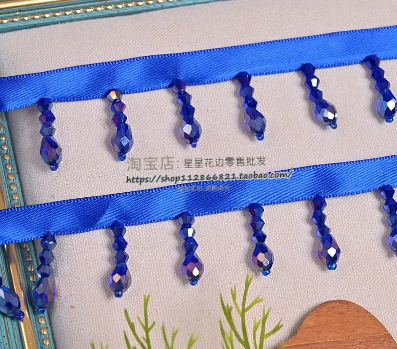 rubans décoratifs pendantes mariage bleu noir rose vert marron beige