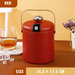 cuve glace argentée lisse moderne tongs refroidisseur vin boisson bière