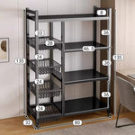 chariot roulette moderne rangement snack épicerie organisation cuisine légumes.storage shelf support mobile multifonctionnel métal