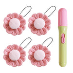 fixations couverture fleurs tournesols rose bleu beige blanc floral mignon texturées aiguille coud crochet