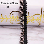 rubans dentelle coton blanc doré noir élégants couture décoration vêtements trims appliqués
