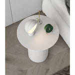 table basse ronde minimaliste moderne blanche noire salon décoration intérieure