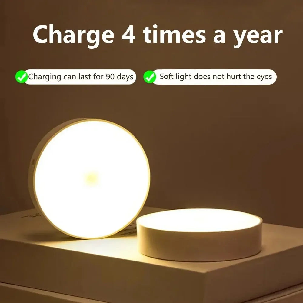 veilleuse nuit led rechargeable aimantée blanc moderne urgence interrupteur tactile certification rohs ul fcc