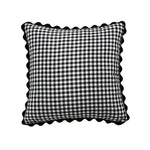 taies d'oreiller carreaux douces moderne confortables lit maison couleurs vert jaune rose orange beige