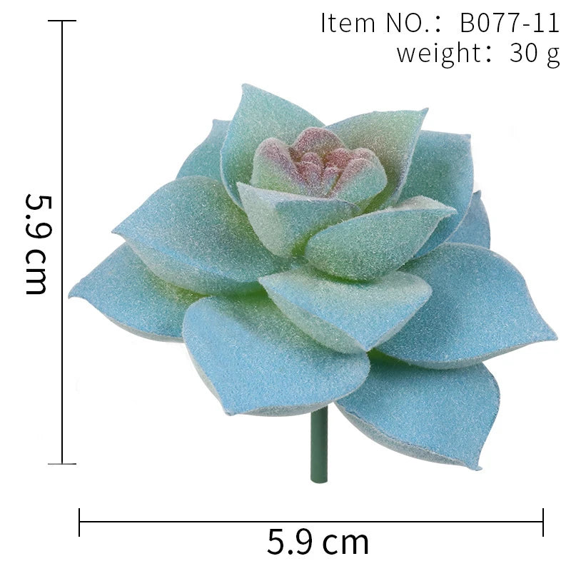 plantes succulentes artificielles décoratives modernes feuilles colorées intérieur extérieur exposé bricolage accessoire jardin réaliste