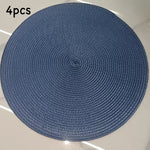 tapis table tissé spirale moderne noir gris vert olive bleu marine rouille