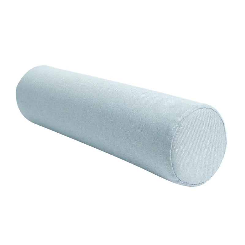 coussin rond mousse mémoire forme ergonomique support lombaire literie moderne
