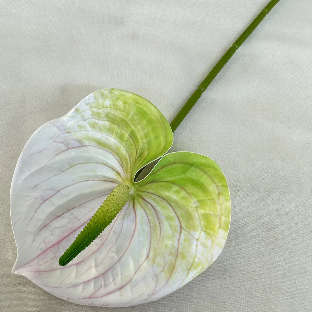 fleurs artificielles anthurium modernes multiple couleurs intérieur décoration mariage événements