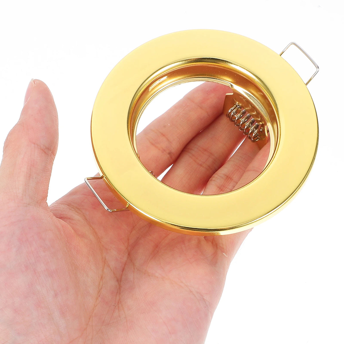 anneau fixation or clips argent moderne minimaliste lumière led encastrée fixe porte