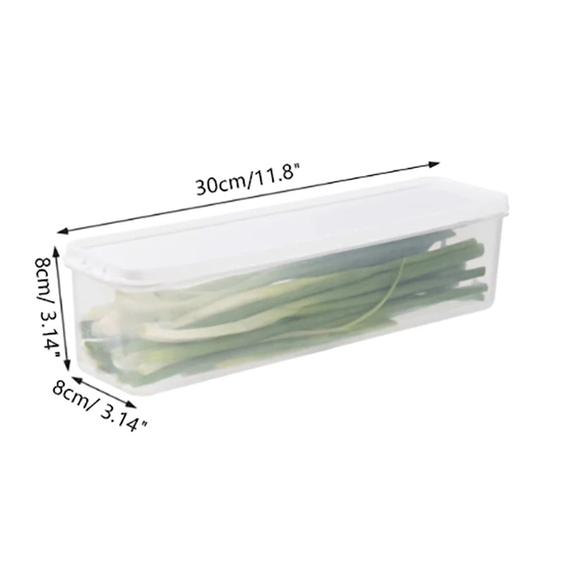 boîtes conservation légumes transparentes moderne poignées réfrigérateur organisation alimentaire PVC pratiques