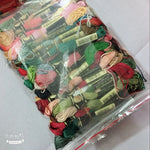fil broder multicolore écheveau point croix toile soluble peinture créative package