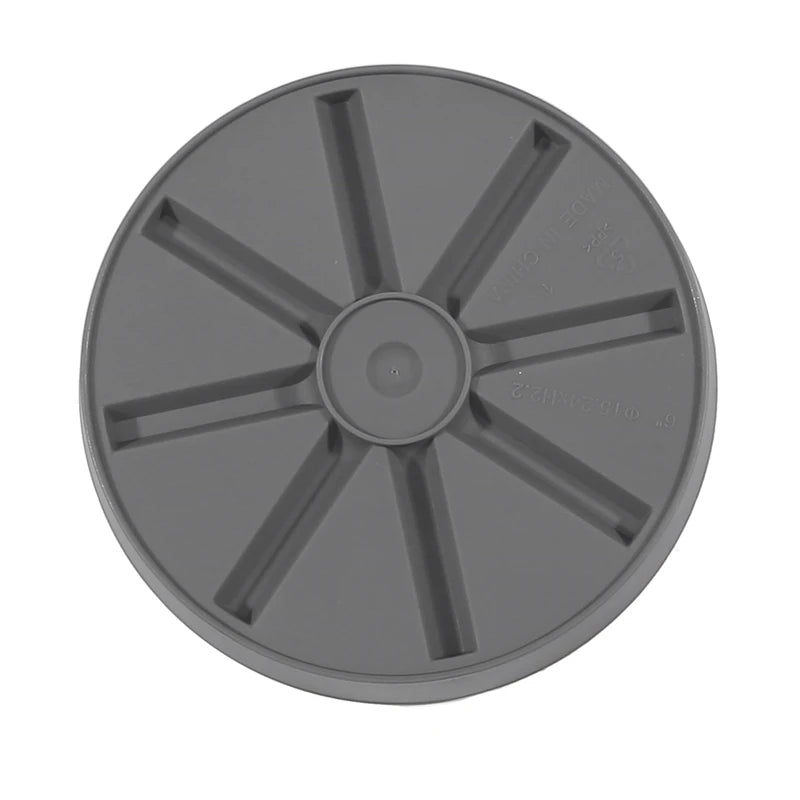 grille tailles plateforme pots fleurs rayures radiales moderne gris vert blanc durable étanche respirant