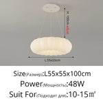 lampe led nuage nordique blanc moderne touch control
