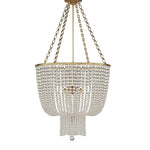 lustre led blanc doré classique suspension chaînes éclairage intérieur classique