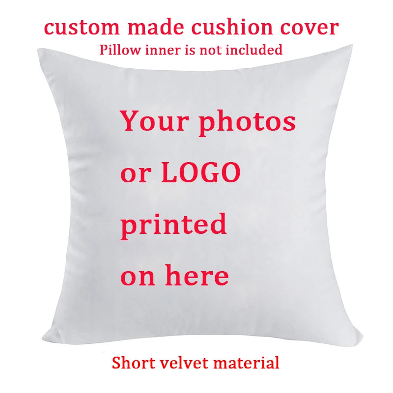 coussin personnalisable carré blanc imprimé animaux motifs floraux simples complexes urbains graphiques lavable