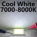 lumières led cob 5w 7000k 10000hanches 24x24mm 120degres camping portable