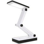 lampe table pliable moderne blanc noir mat adaptateur câble usb