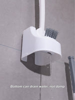brosse wc moderne adhésive poils noirs blanc vert clair durable respectueux environnement