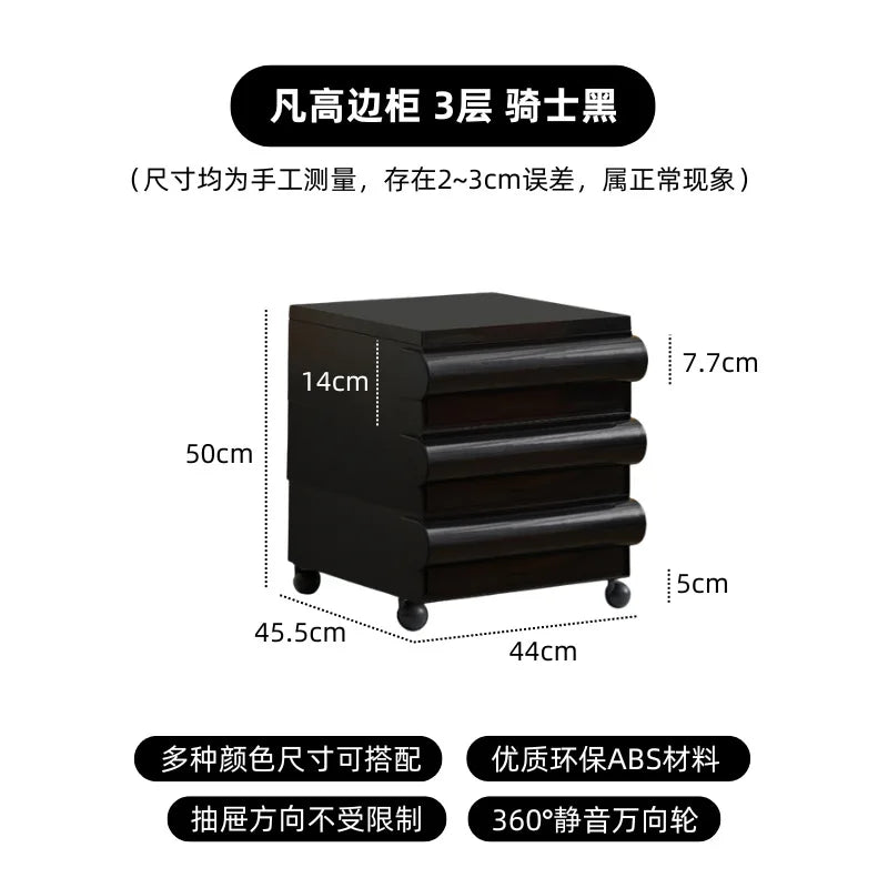 commode tiroirs moderne blanc noir roulettes minimaliste tiroirs organisateur chambre salon