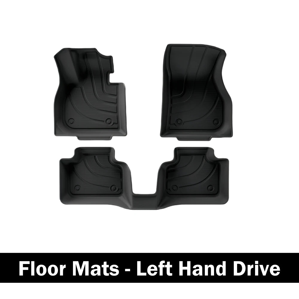 tapis sol coffre coussin dossier arrière noir texture rugueuse motifs ondulés moderne bmw x1