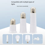 adaptateur éclairage plafonnier e27 led blanc moderne extension socket électrique
