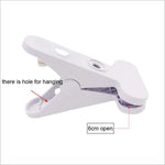 lampe table moderne pinces led rechargeable câble 150cm interrupteur blanc opacité rond conique