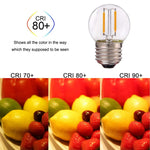 ampoule led filament doré transparente e27 1w 2700k dimmable ac 110v 220v moderne 249lm
