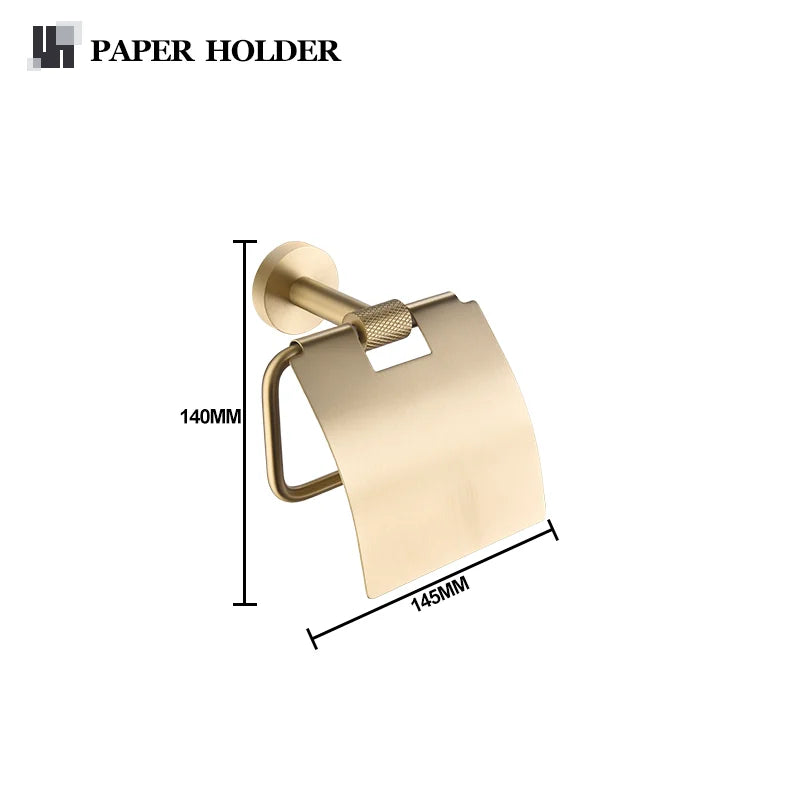 accessoires salle bain doré porte savon porte serviette barre verticale barre horizontale porte verre